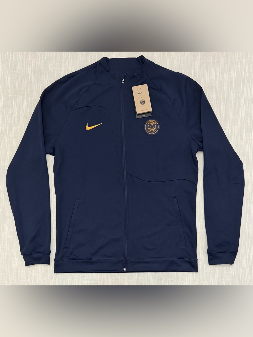 Nike PSG Paris St Germain Pro Anthem Full-Zip Jacket Navy Men’s Large DV5052-498